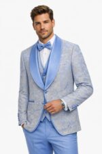 Mario Hermoso: Midnight Black & Gold Ombré Rhinestone Tuxedo - Image 2