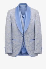 Mario Hermoso: Midnight Black & Gold Ombré Rhinestone Tuxedo